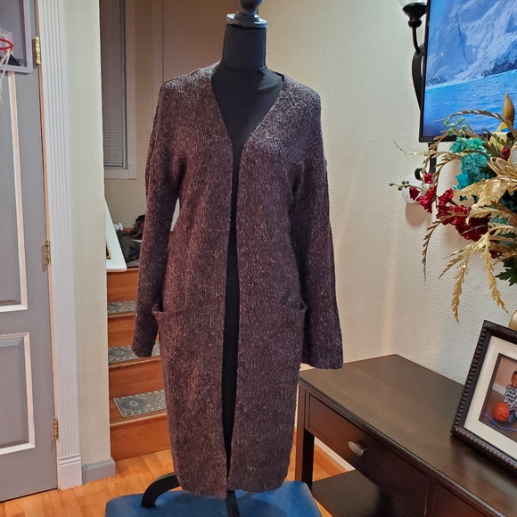 H&M Sweater Long Cardigan Sweater size L - Picture 1 of 8